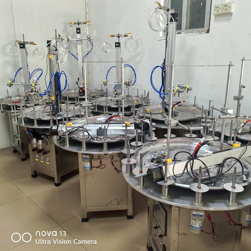 多功能喷涂机 8转16工位两用一体 400行程 全自动转盘反复喷漆机