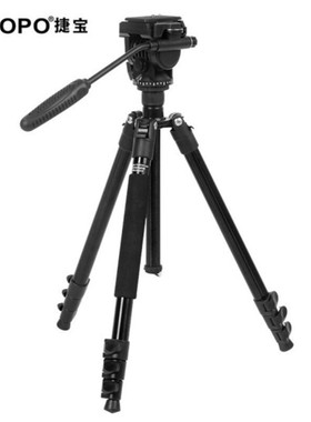 捷宝（TRIOPO) K2808 三脚架单反相机支架 摄像机微单便携相机架
