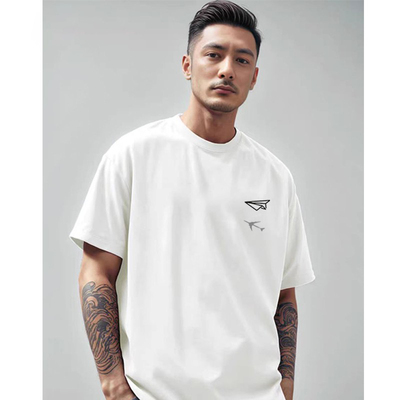 t恤男士短袖潮牌ins美式夏季纯棉