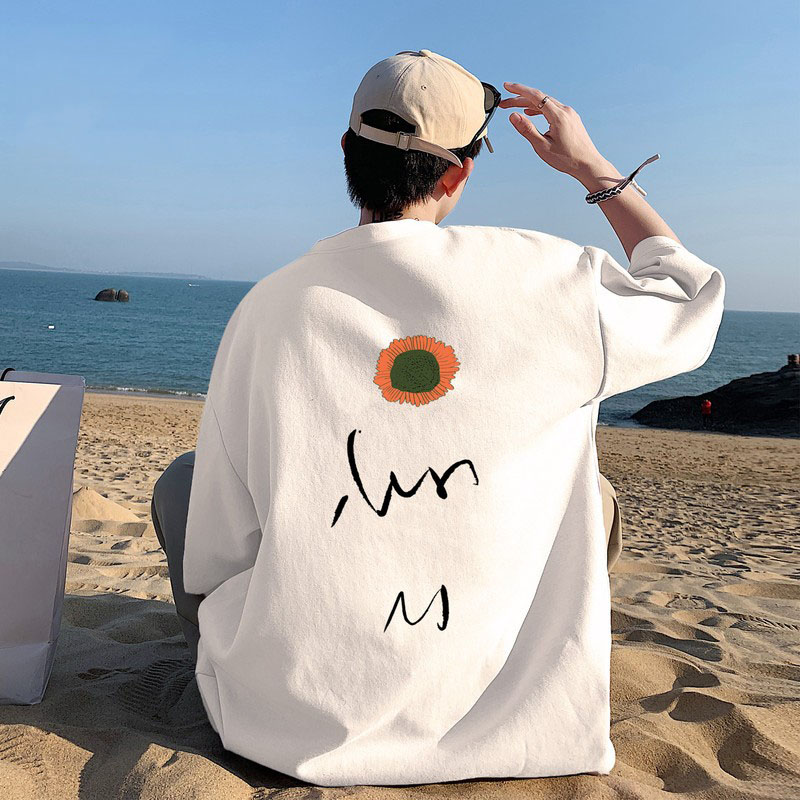 qt短袖潮青年恤男宽松夏季克