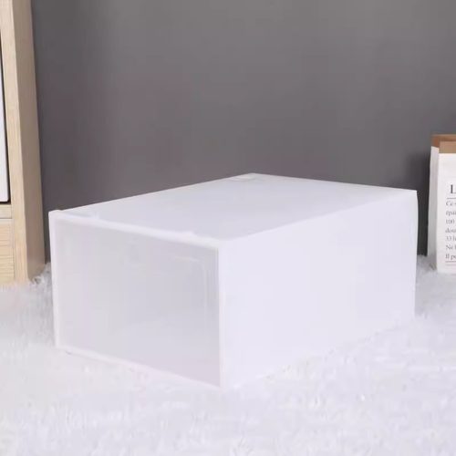 鞋盒透明抽屉式收纳鞋架防尘省空间收纳整理盒子宿舍塑料简易鞋