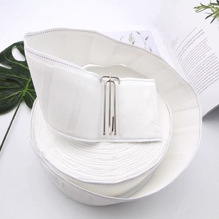 白布料绑带加密窗帘绑带子品质辅料配件防晒耐用 加厚窗帘挂钩式