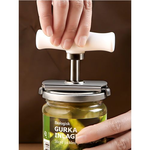 德国省力开瓶盖神器玻璃罐头拧盖器防滑多功能家用不锈钢启扭盖器
