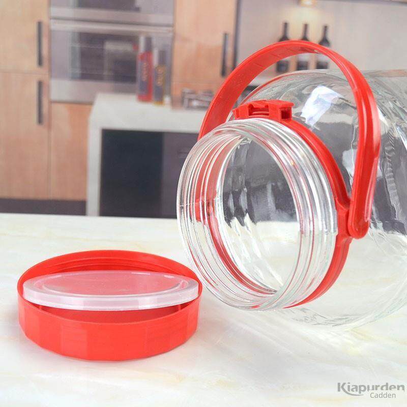 油罐罐玻璃食用油桶大容量油瓶5公斤家用茶油罐油库