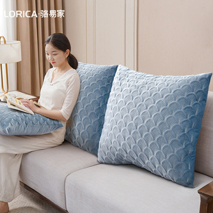 骆易家牀头靠垫软包客厅沙发高级靠背垫大抱枕榻榻米软靠枕牀靠垫