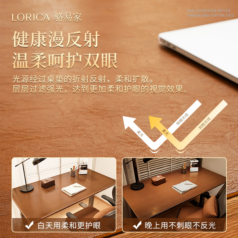 轻奢高级感皮革桌布免洗防油