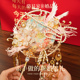 骆易家新款 新娘结婚团扇DIY七夕礼物材料包高级感秀禾婚礼喜宫扇