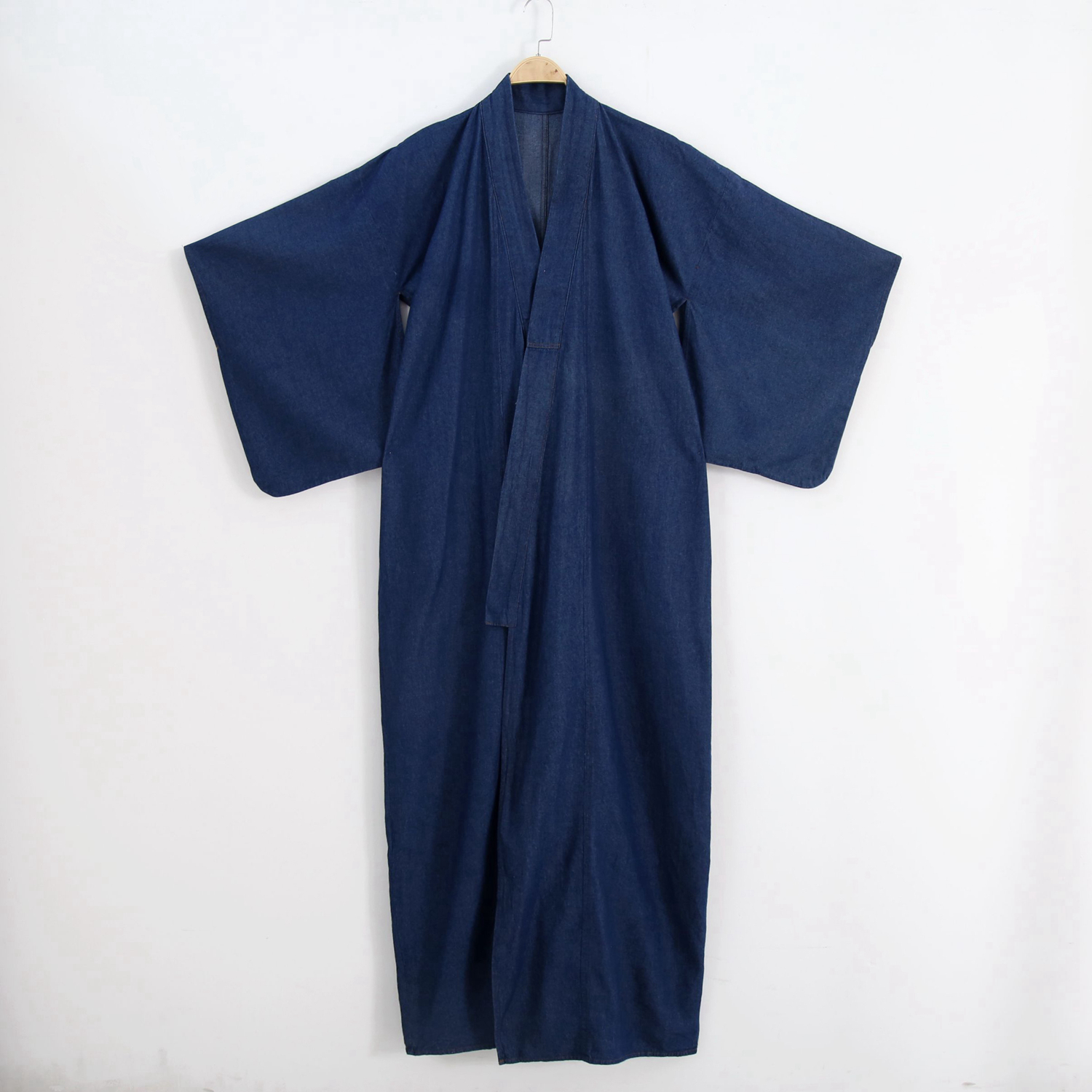 牛仔面料全棉传统和服浴衣女休闲