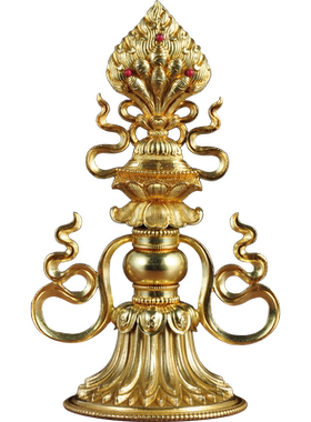 全铜七政珍宝摆件藏传佛