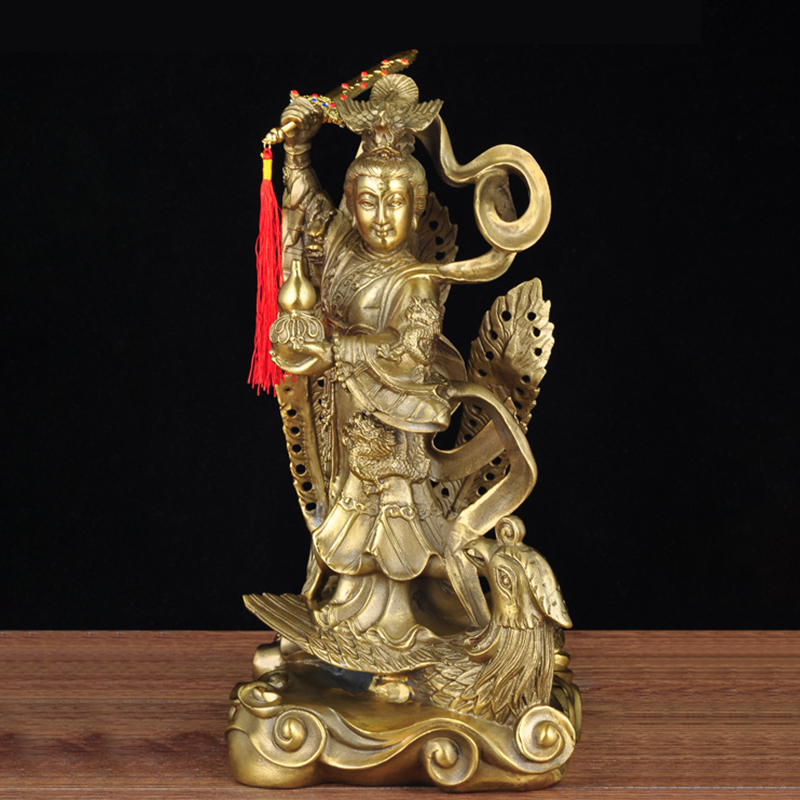 九天玄女铜像神像家用