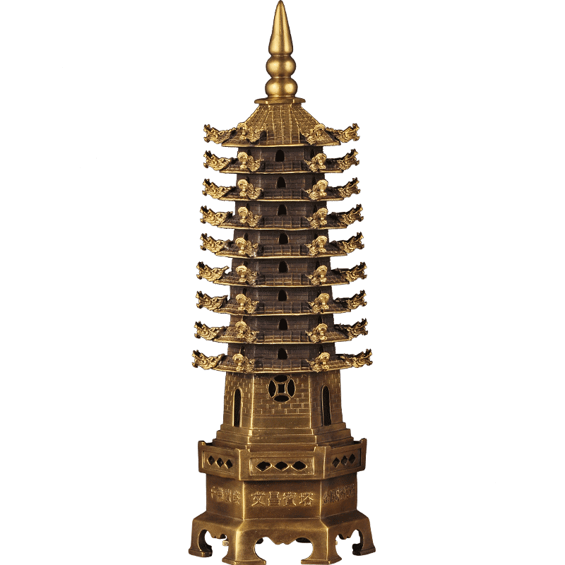 特大号黄铜九层文昌塔客厅