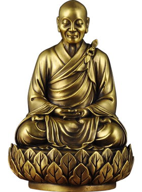 祖慧能寺庙黄铜吉来宝禅宗