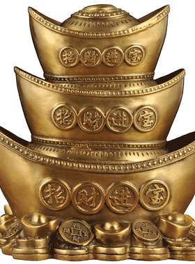 纯铜招财电视柜办公室开业礼品