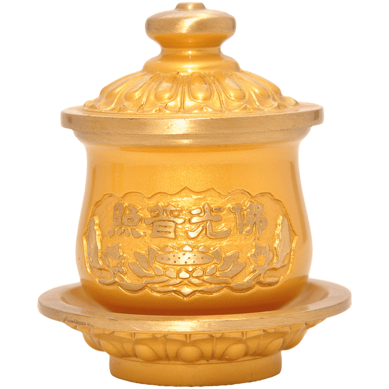 黄铜茶杯佛具用品