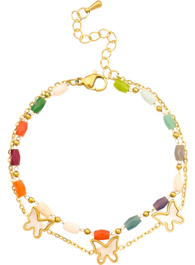 波西米亚琉璃珠手链欧美