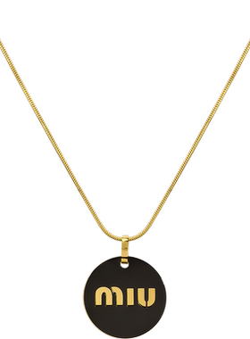 大牌钛钢毛衣链女爆款