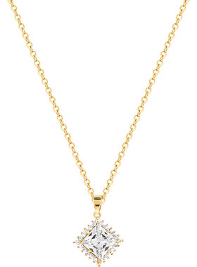 高级感满钻锆石网红新款潮项链