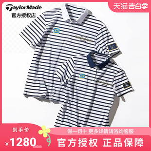 T恤PGA大满贯系列短袖 Taylormade泰勒梅高尔夫服装 新款 男女情侣款