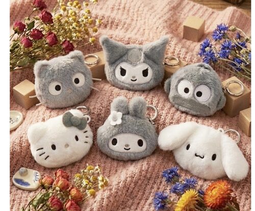 韩国正品新品kitty Melody Chococat 超可爱毛绒公仔玩偶挂件
