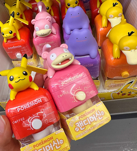 韩国正品比卡超宠物小精灵手办机器模型过家家扭蛋机玩具摆件礼物