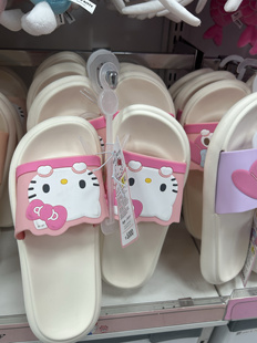 韩国代购正品凯蒂猫kitty Melody拖鞋卡通可爱居家凉拖凉鞋夏季