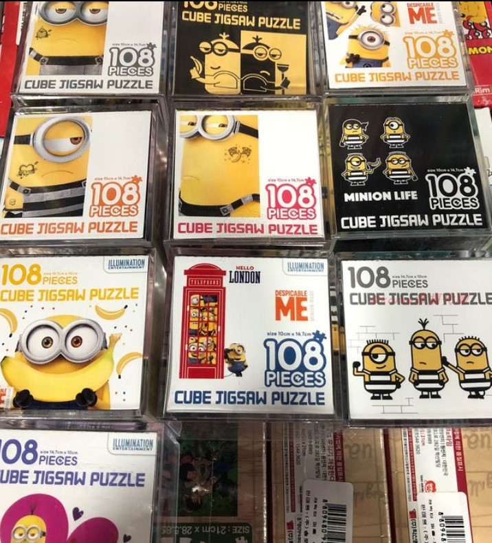 神偷奶爸小黄人益智拼图