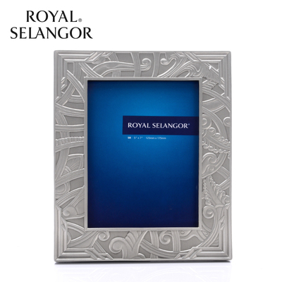 皇家雪兰莪ROYAL SELANGOR阿提亚相框马来西亚进口锡制品相片摆件