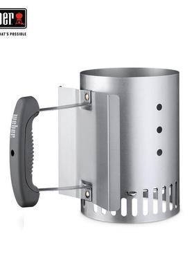 Weber威焙美国高端木炭引火桶点炭桶烧炭竹炭引燃桶大号点火神器