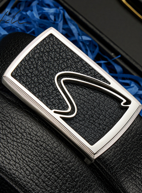 沙驰2026新款真皮内扣式皮带男高档商务皮带礼物正品男士裤带