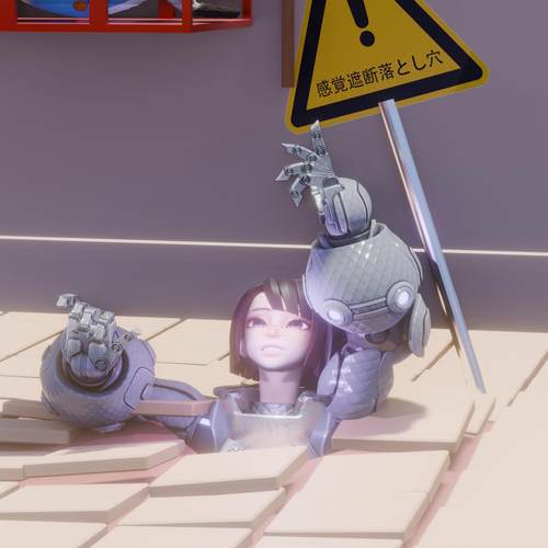 感覚遮断落とし穴-动态壁纸+超大渲染图