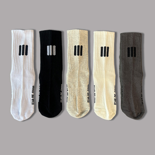 FOG联名款运动袜子男潮牌运动型中筒袜春秋季学生高腰篮球袜外穿