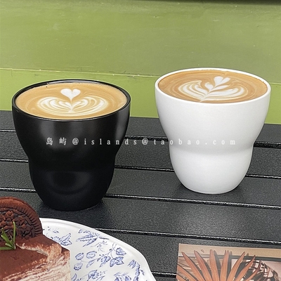 日式及简纯色陶瓷杯dirty哑光