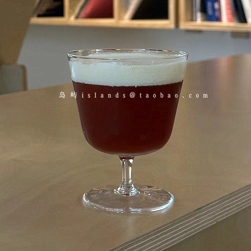 简约ins玻璃高脚鸡尾酒杯