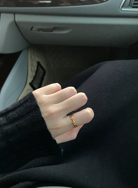 自制同心结戒指大方高级