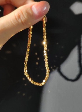 镭射小金珠气质清新手链