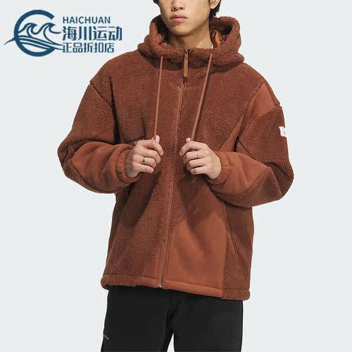 Adidas/阿迪达斯正品新款男子防风连帽休闲夹克外套IP4975