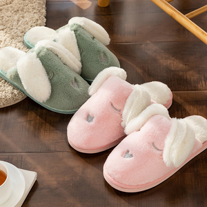 冬季室内可爱棉拖鞋