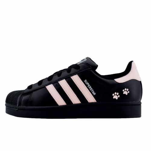 【定制球鞋】adidas originals Superstar 2可爱猫爪 低帮 板鞋