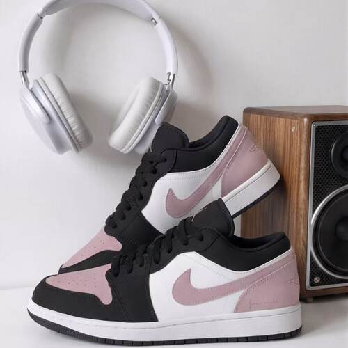 【定制球鞋】Jordan Air Jordan 1 藕粉 甜妹 多巴胺耐磨女款低帮