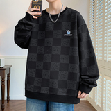 大码春季卫衣休闲时尚卡通圆领，男装卫衣，星座208-1