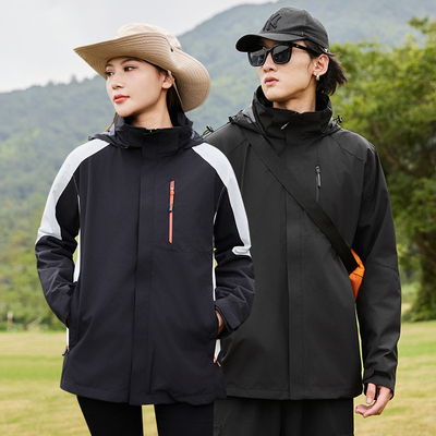 登山服可拆卸户外秋冬季男女