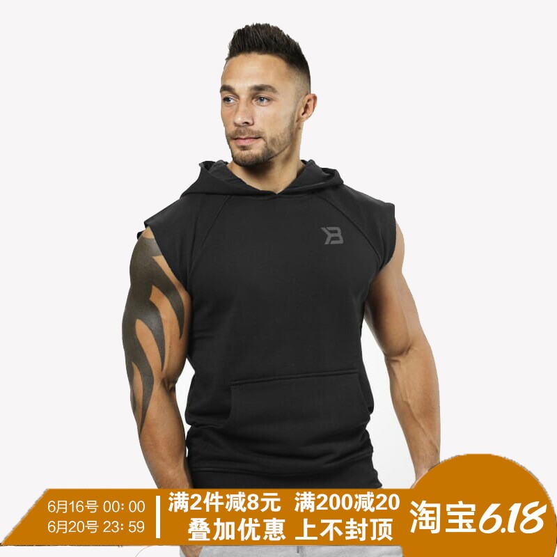 肌肉兄弟运动马甲男套头坎肩健身跑步连帽衫迷彩背心训练无袖上衣在类目 男装, 背心/马甲中 - 来自Buy2taobao.com提供专业的淘宝代购服务