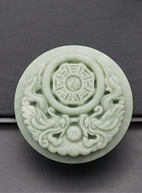 仿古雕刻八卦皮带扣腰带扣