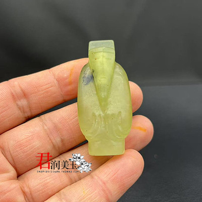 古玩玉器玉翁仲玉佩玉坠