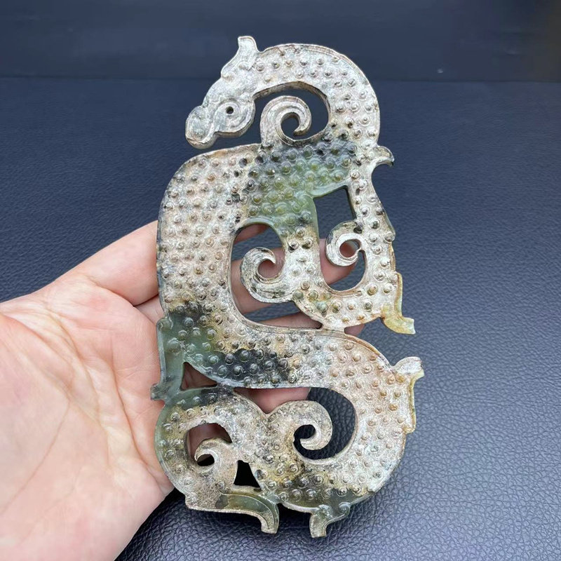仿古秦汉时期复古玉吊坠挂坠