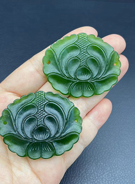 仿玉碧玉帽花帽正锁骨链配饰