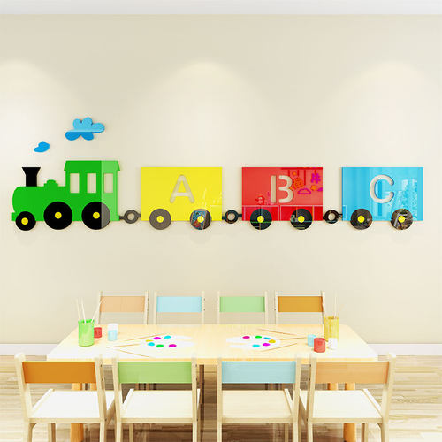 亚克力学校励志走廊标语墙贴画