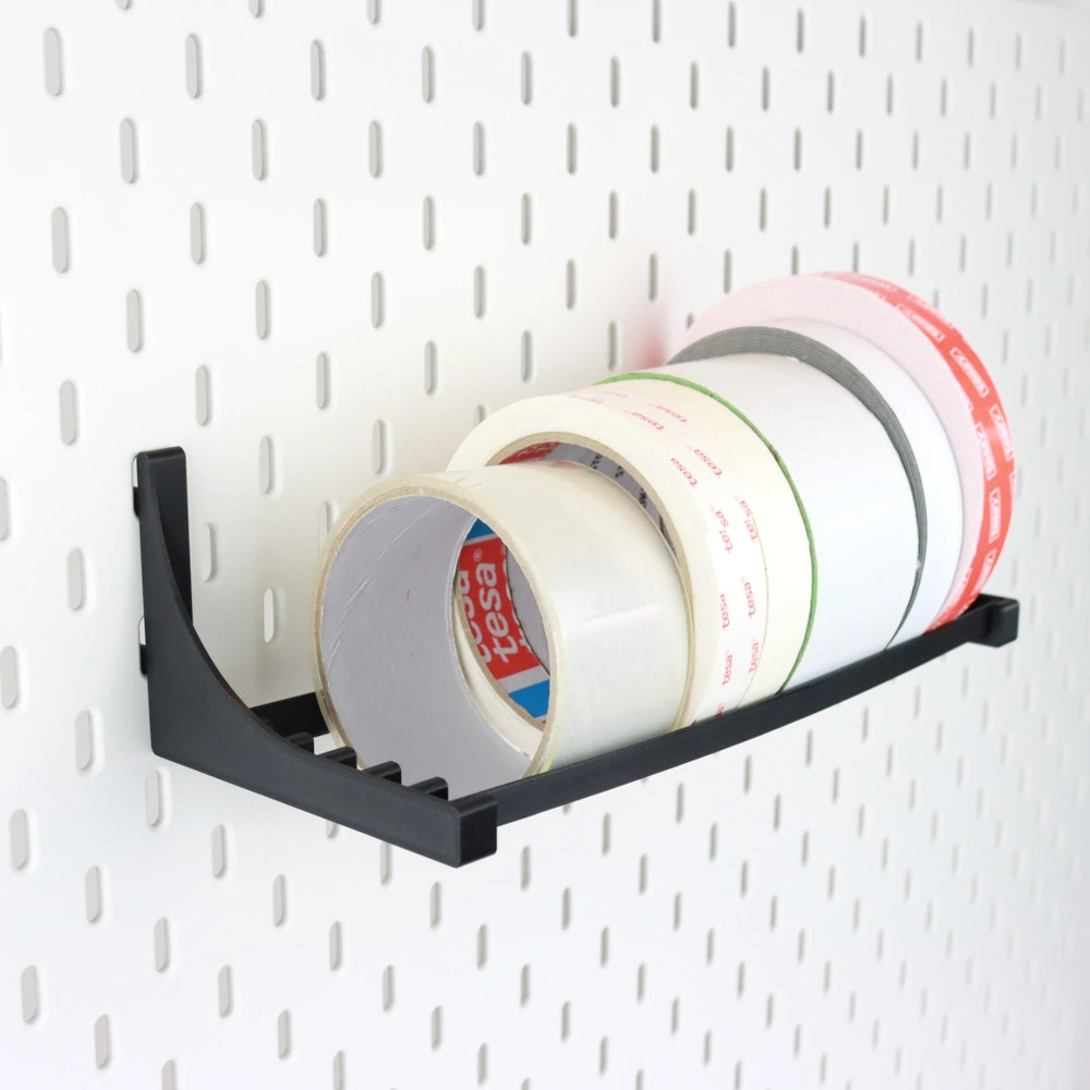 适用SKADIS 斯考迪斯 宜家洞洞板配件 可调节间距胶带电线支架