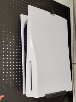 适用圆孔洞洞板配件PS5主机Silm 数字版游戏主机支架可选机器朝向