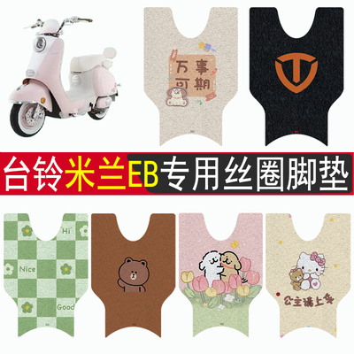 台铃米兰EB加厚防滑丝圈脚垫